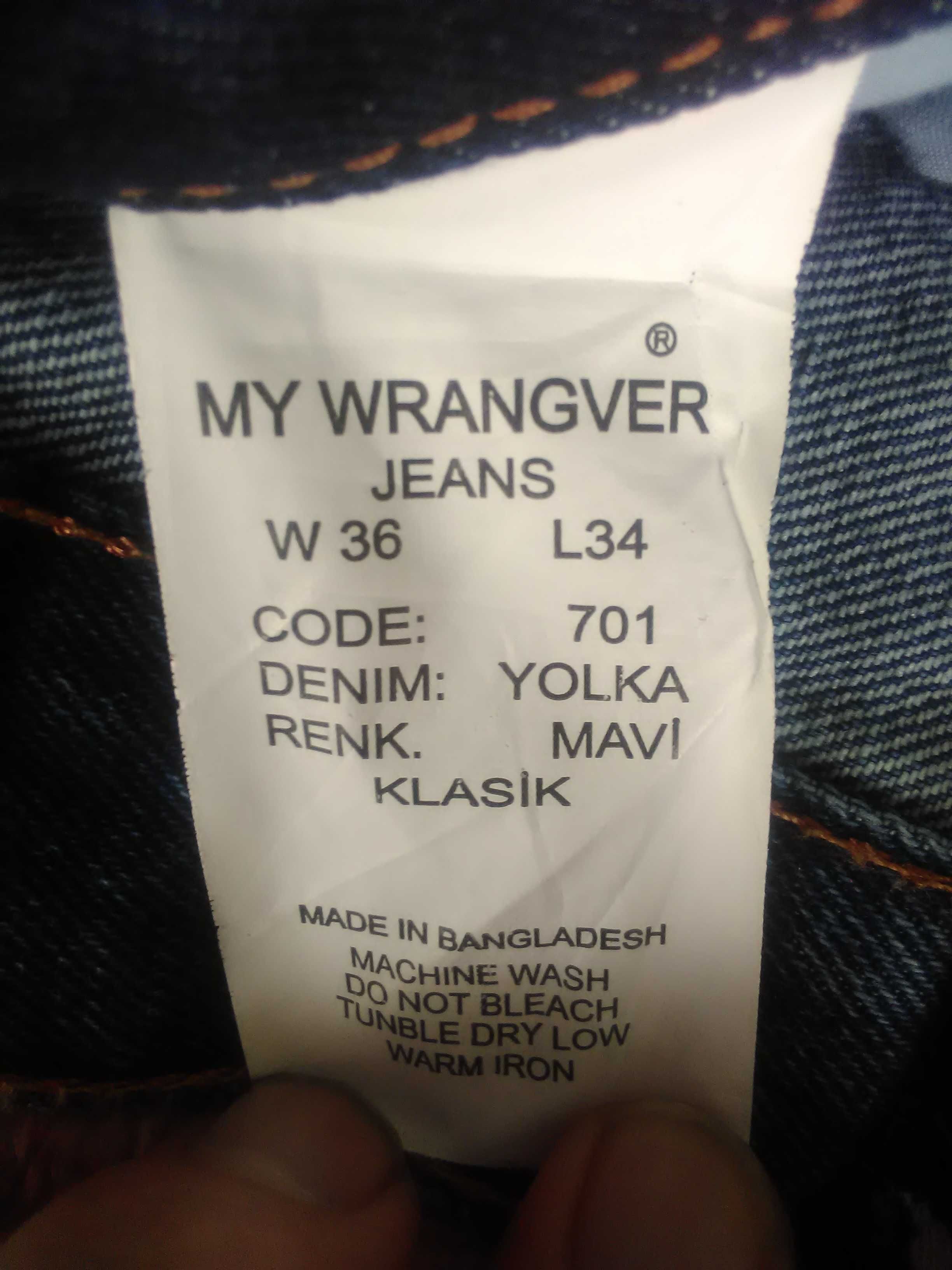 Джинси Wrangler чоловічі