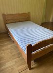 Łóżko drewniane 120cm lite drewno handmade