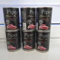 Mokra karma dla psa Piper Platinum Pure kaczka 400 g x 6
