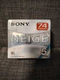 Минидиски, minidisc Sony Neige 74 min 5 дисков