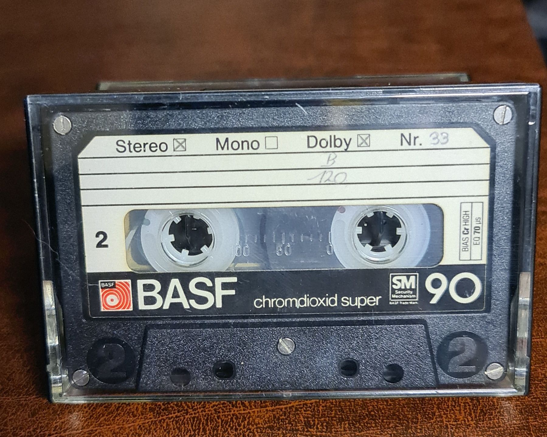 Kaseta magnetofonowa BASF chrom