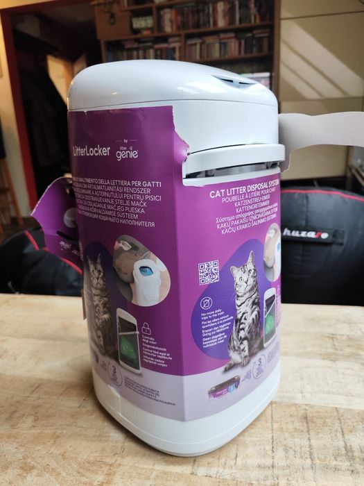 LitterLocker kosz na żwirek dla kota + wkład