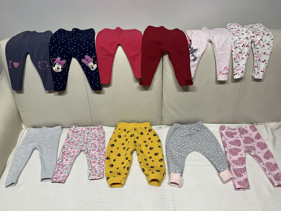 Ubranka dla dziewczynki rozmiar 74