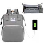 Mochila maternidade com USB - baixa de preço