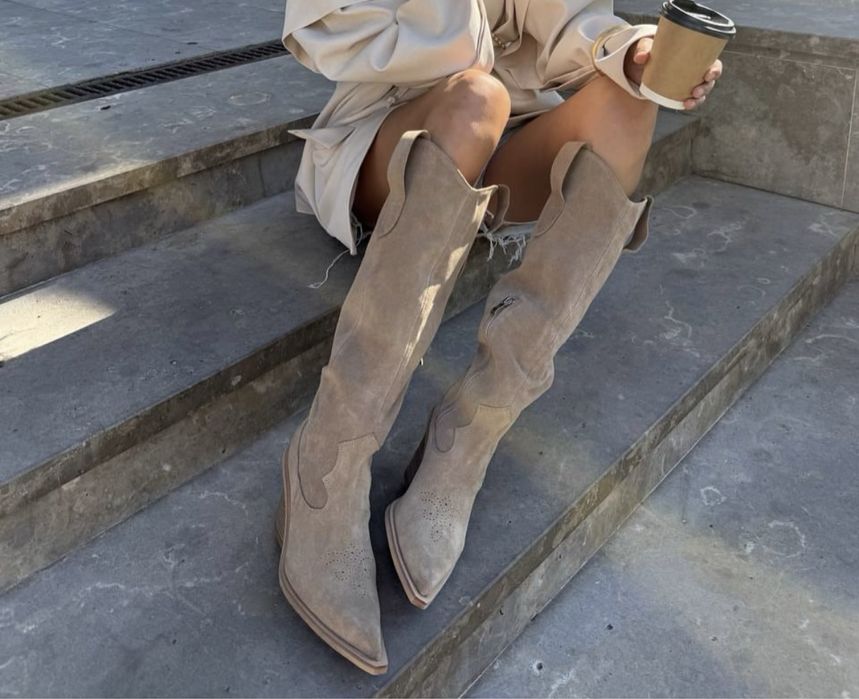 Чоботи козаки ковбойки