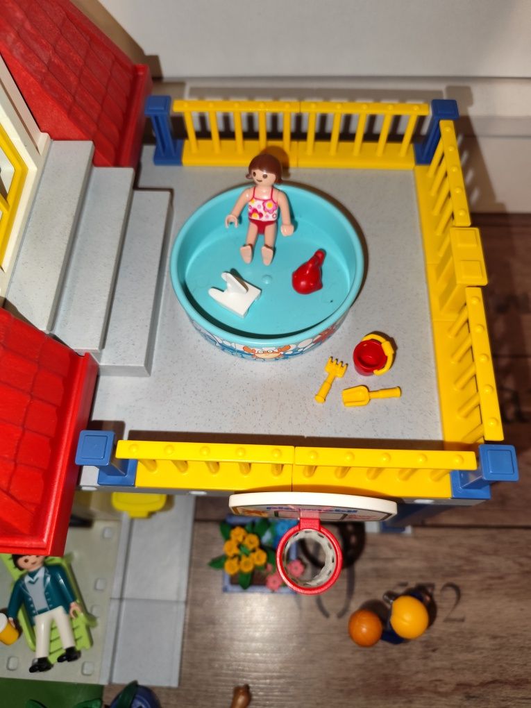 MEGA ZESTAW Playmobil 3965 domek rodziny+ wyposażenie duży