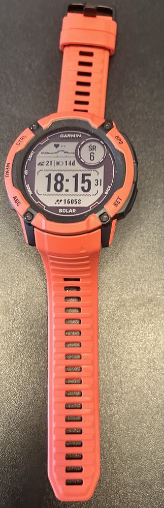 Zegarek garmin instinct  2X SOLAR - jak nowy!
