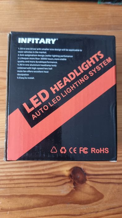 Lâmpadas Led H7 ventiladas