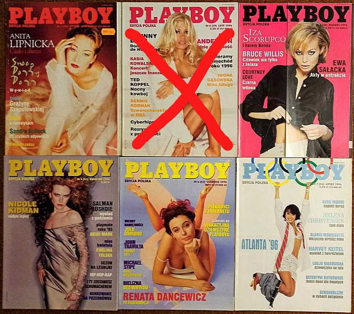 Журналы PLAYBOY 1993-1996г. Польша