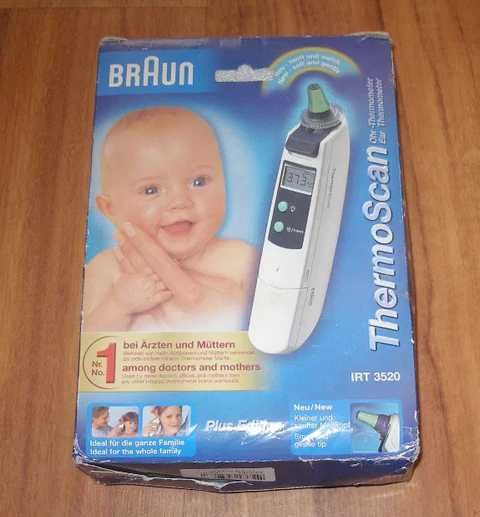 Termometr Braun ThermoScan IRT 3520