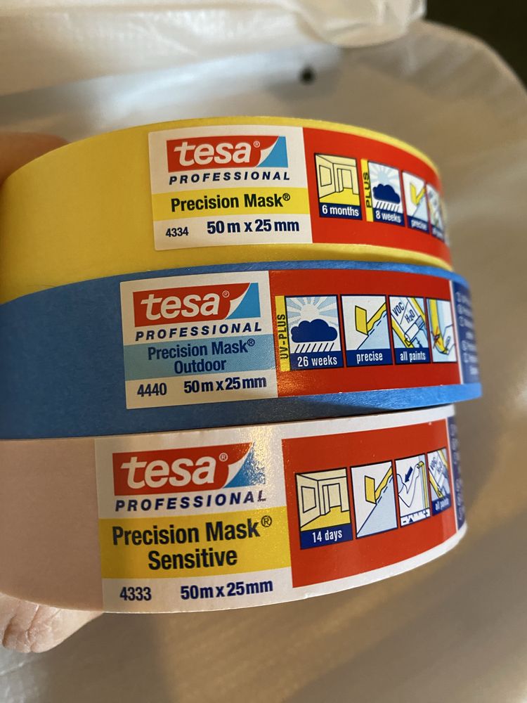 Fitas de pintura, fita adesiva Tesa