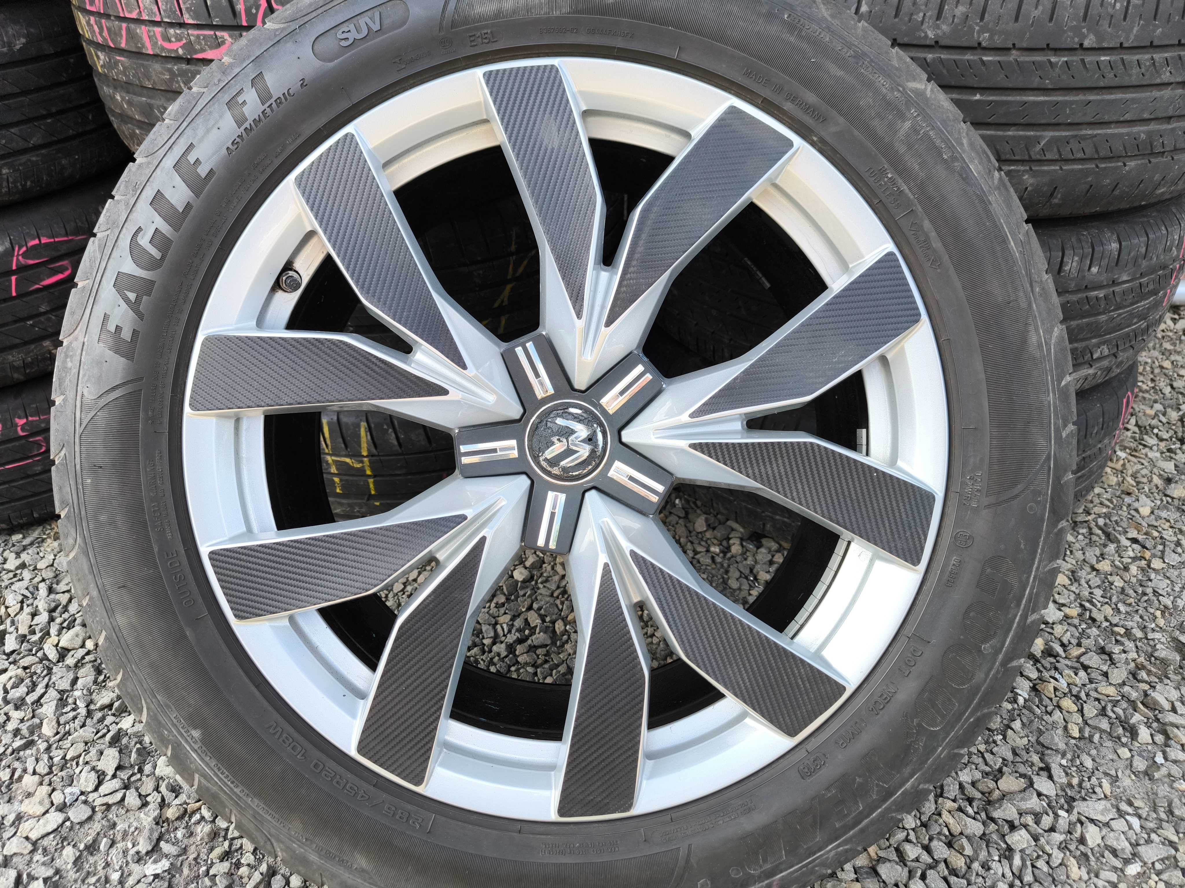 Koła VW Touareg Audi Q5 SQ5 Q7 Q8 A8 20 cali 5x112 ET33 Opony 285/45