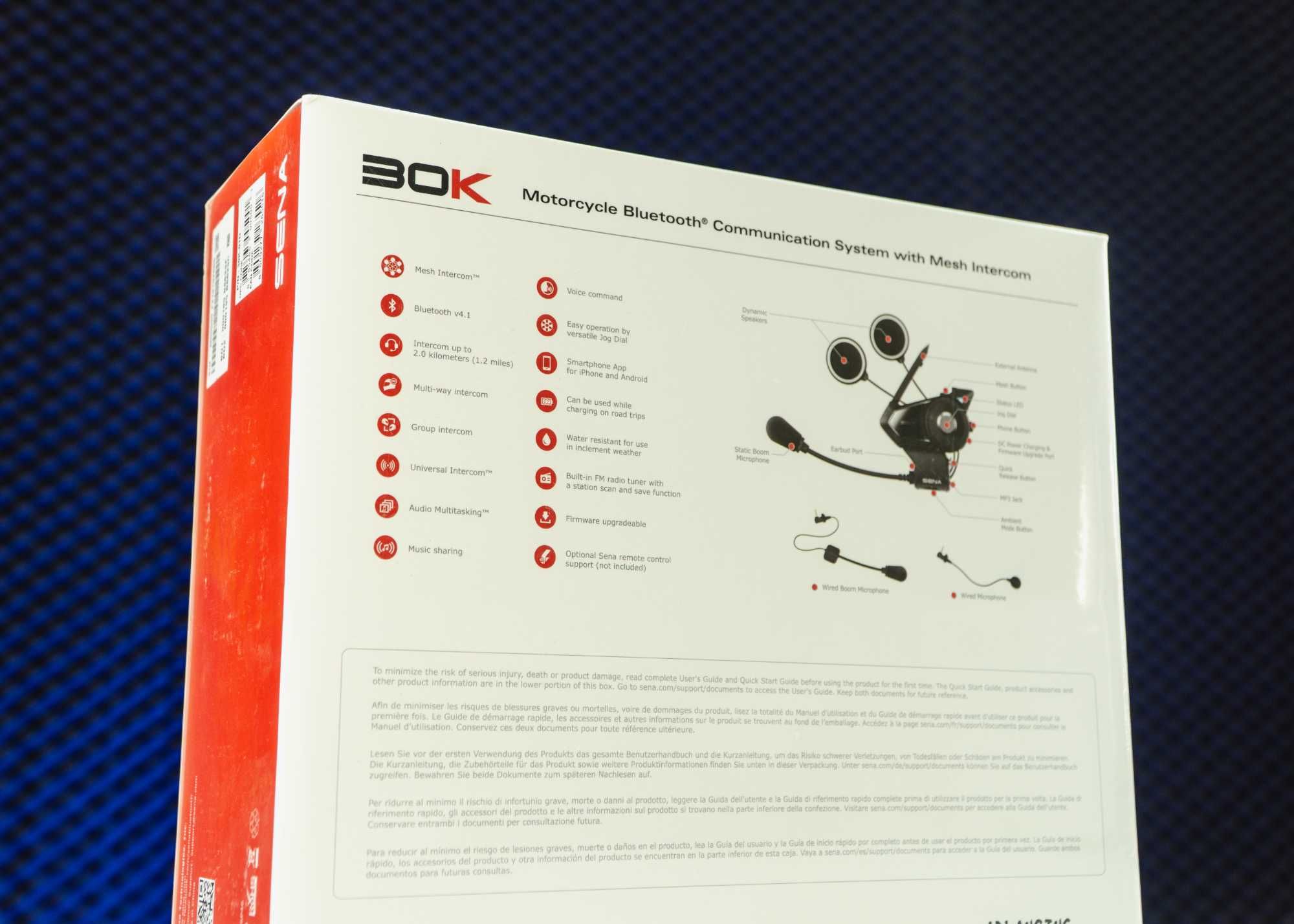 Мотогарнітура SENA 30K Dual Pack - Наявність, Гарантія, Доставка