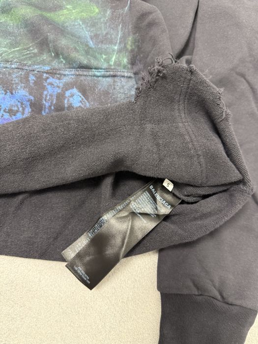 худи Balenciaga Blur hoodie