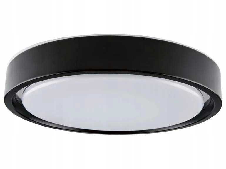 Plafon okrągły Livarno Lux  czarny + Pilot