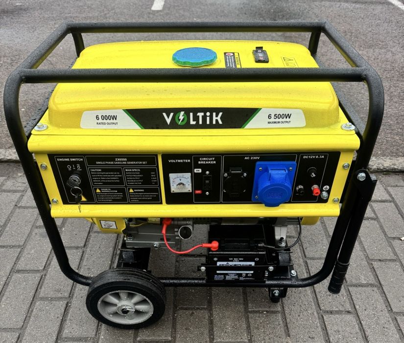 Бензиновий Генератор "VOLTIK" 6,5 кВт. 230V