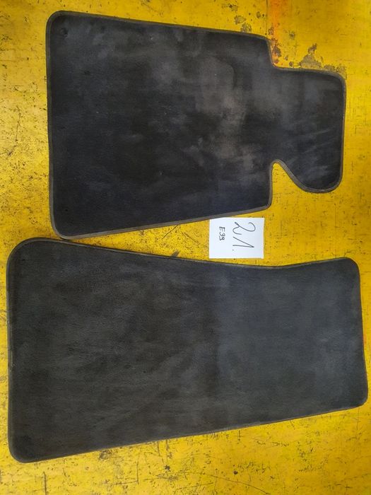 BMW E39 Czarne Dywaniki Wycieraczki Oryginał BMW Welur 21 Części BMA