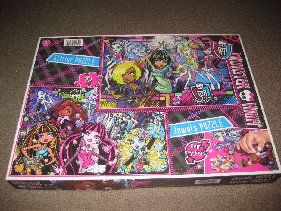 2 Puzzles das "Monster High" da Clementoni