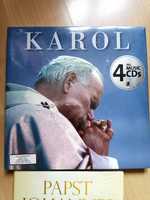 Dwie pozycje o papieżu Janie Pawle II z 4 płytkami CD