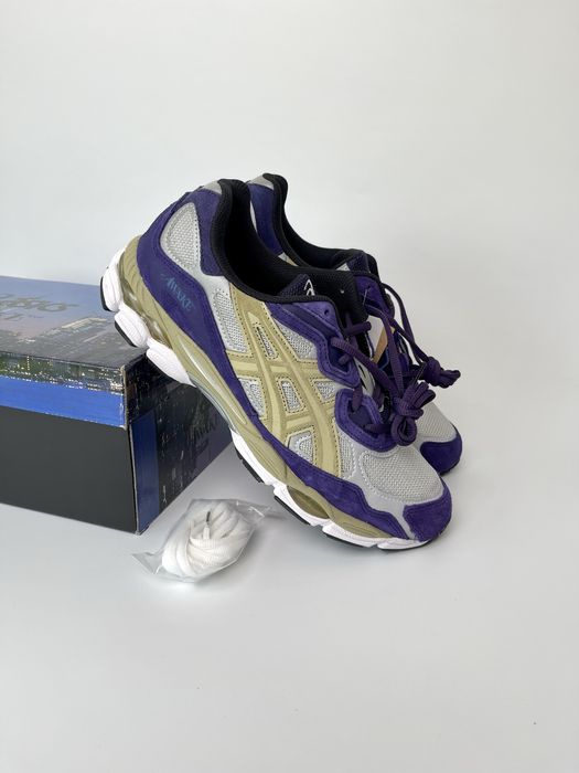 Оригинал Asics x Awake Gel-Nyc Violet Gray (1201A850-020) асикс