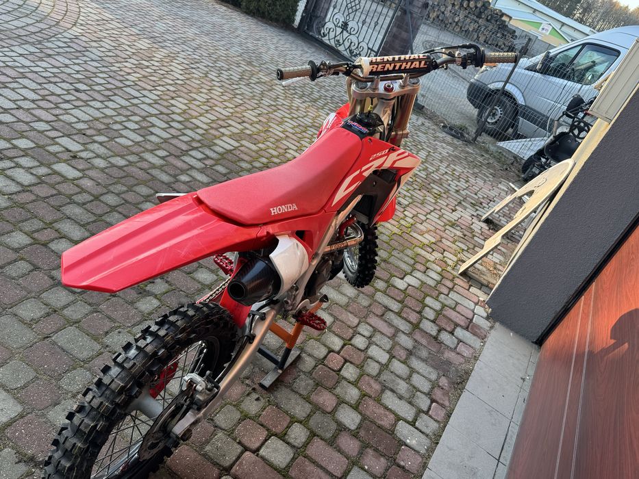 Honda CRF 250R rozrusznik mapy zaplonu