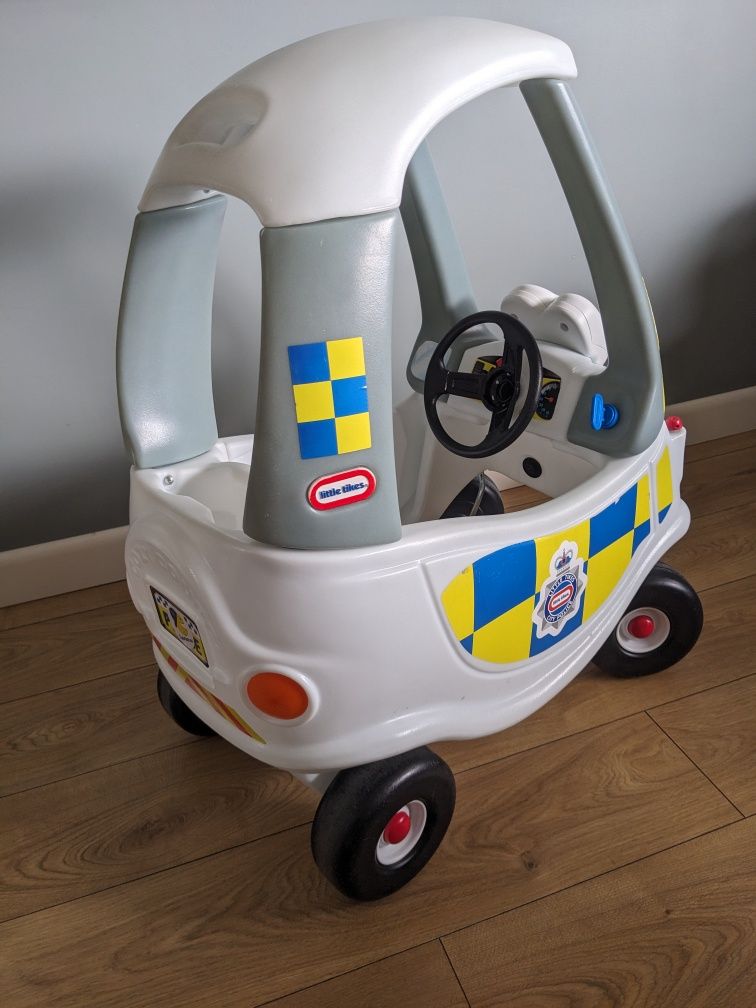 Jeździk Little Tikes Cozy Coupe policja biała