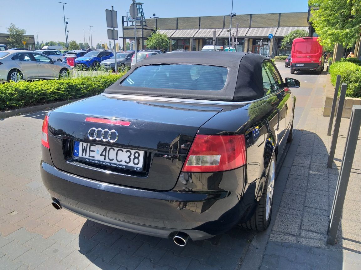 Audi A4 Cabrio, Warszawa