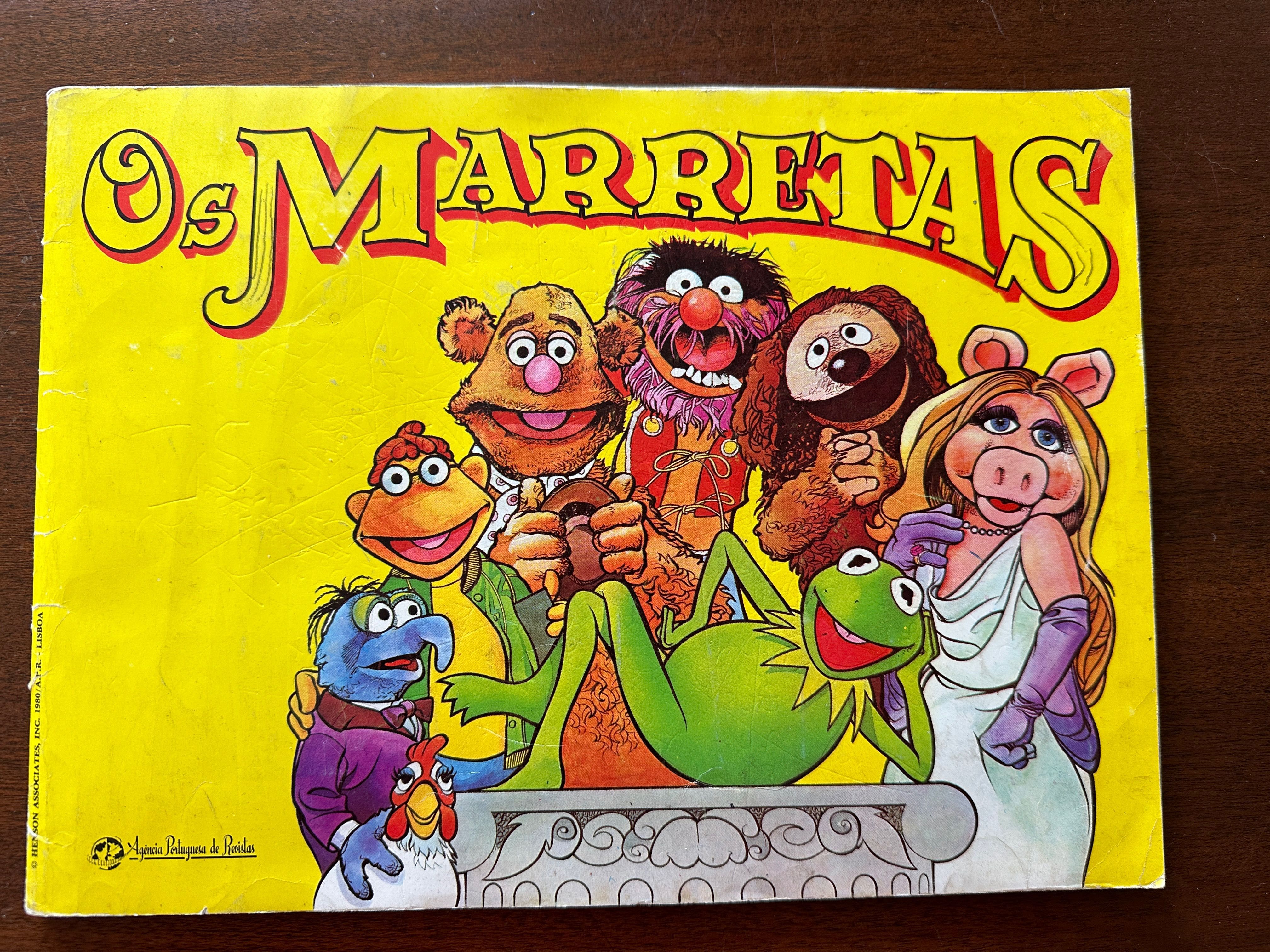 Caderneta de cromos  Os Marretas COMPLETA