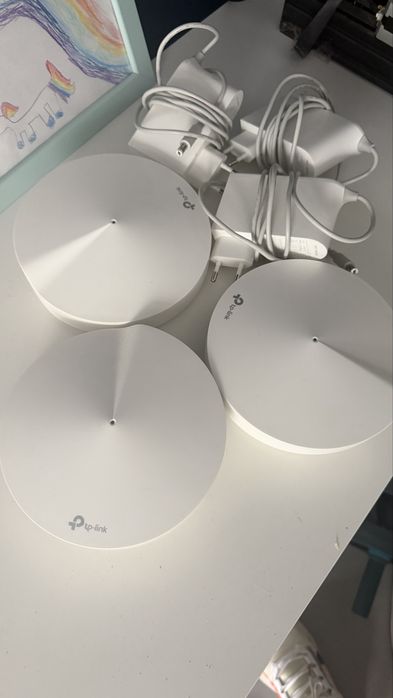 Roteador mesh TP Link Deco M9 Plus (3 unidades)