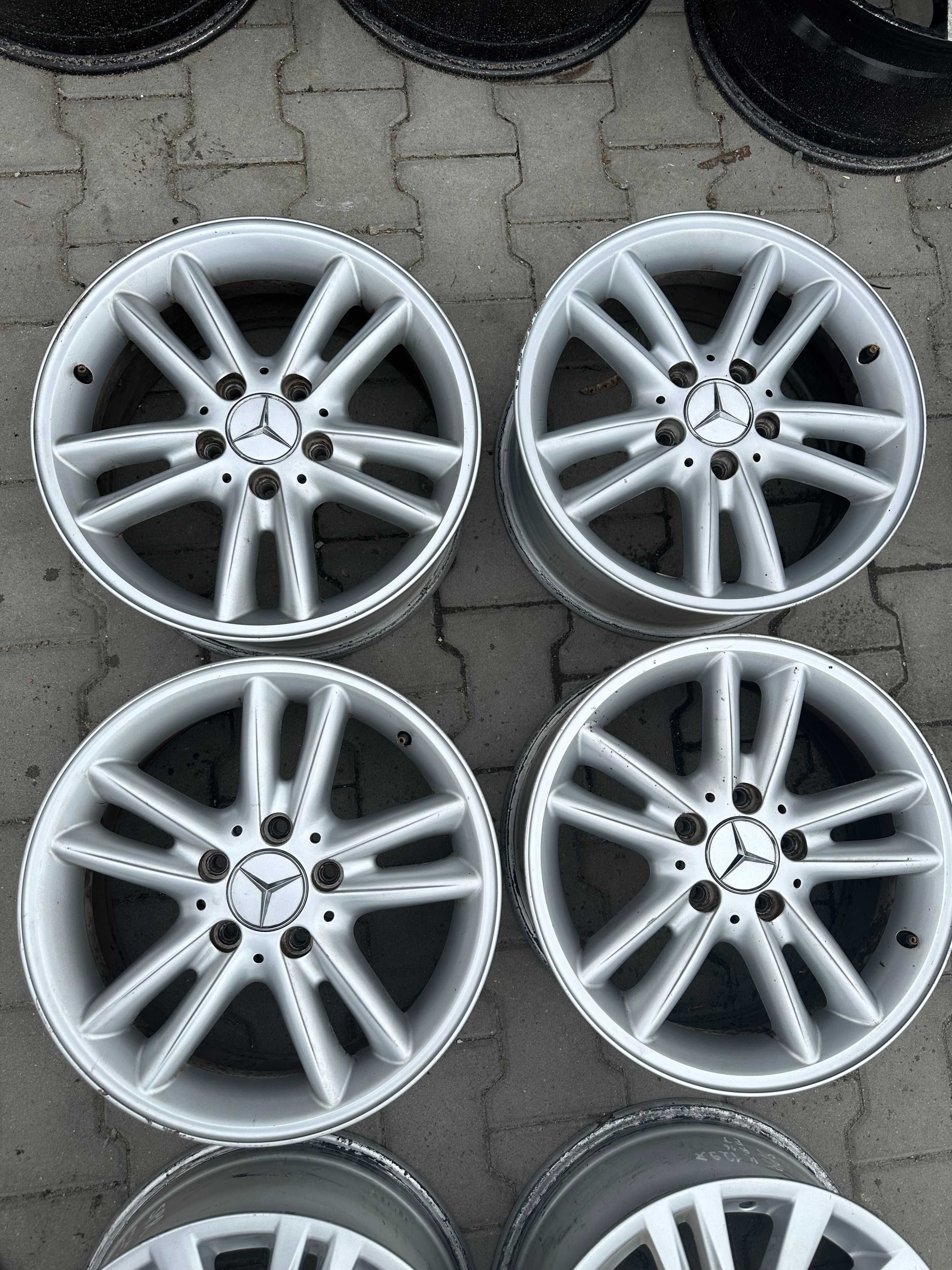 5x112 Mercedes 7jx16 et37 16" komplet ładne