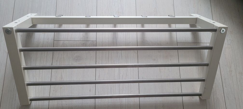 Ikea Tjusig półka wieszak na kapelusze kurtki do przedpokoju