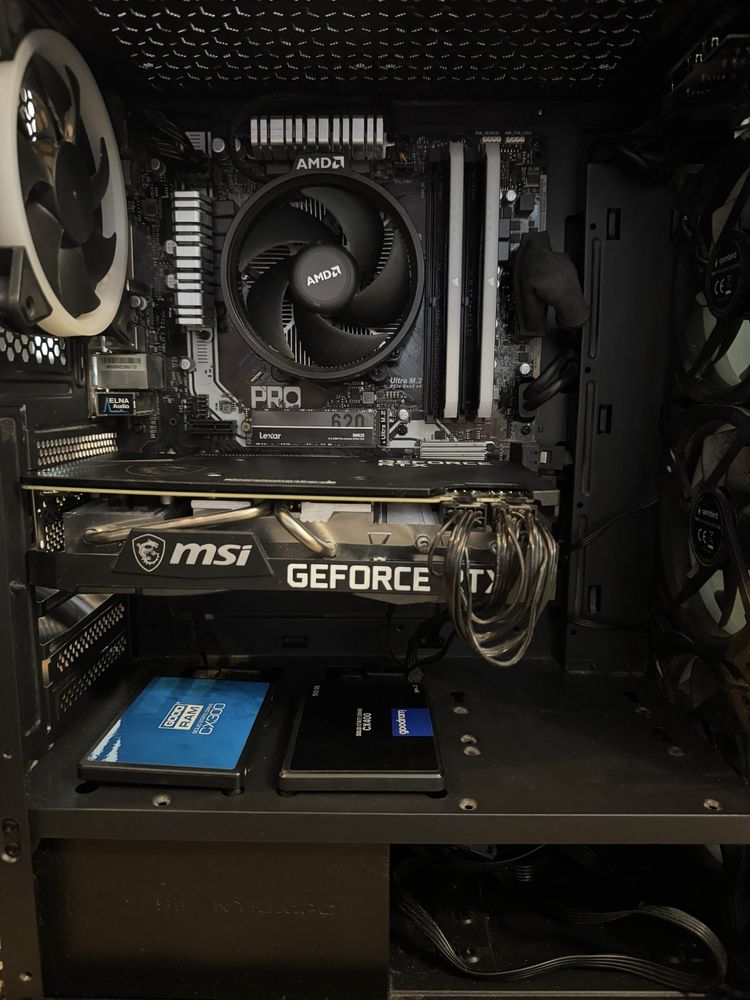 Komputer Rtx 3060ti ryzen 5500 36gb ram