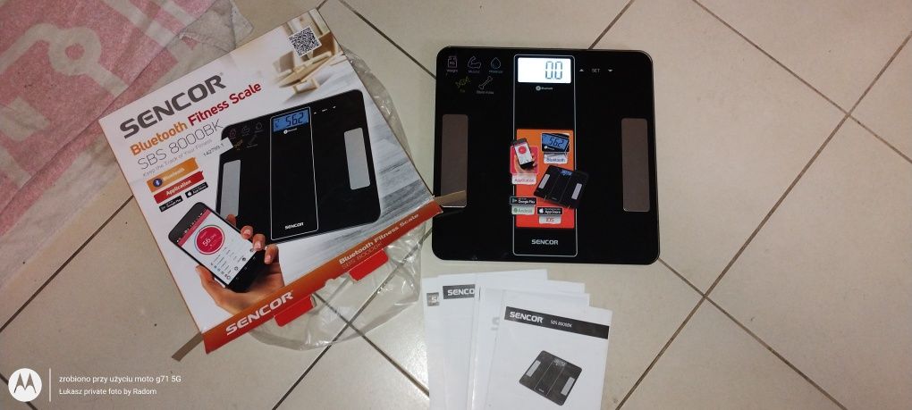 Sencor SBS 8800BK waga bloototh