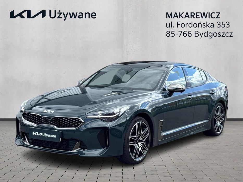 Kia Stinger GT+PRE+SRF+RED. Salon Polska. 1 właściciel. Gwarancja do 04.2030r.