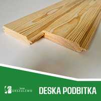 Podbitka drewniana sosnowa, gr. 20 - 22 mm, boazeria, szalówka