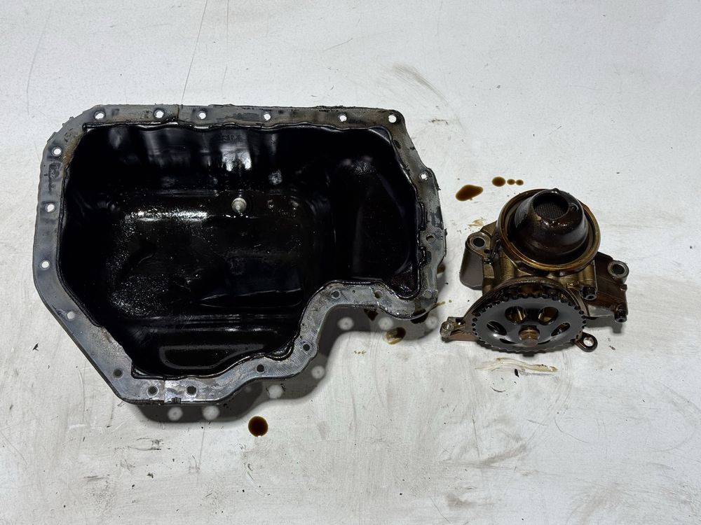 Піддон масляний насос 1.2 mpi skoda fabia 2 seat ibiza vw polo поддон