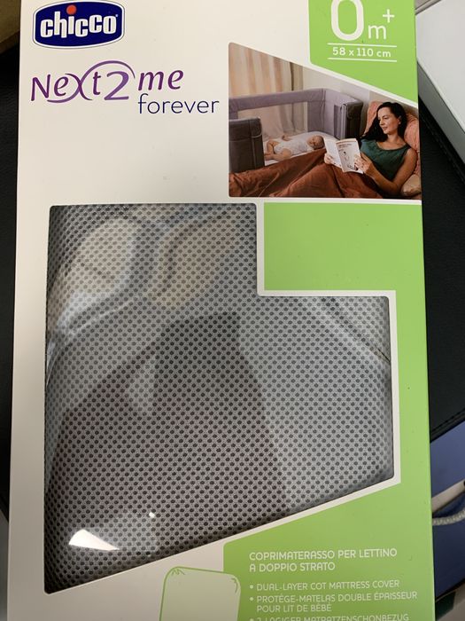 Chicco Next2Me forever dwuwarstwowe przescieradło do lóżeczka