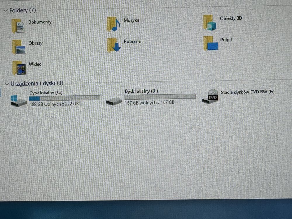 Komputer stacjonarny (i5-7600k, gtx 1060 6GB, 16GB RAM)
