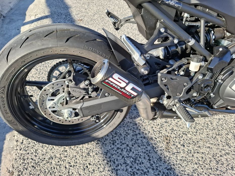 Kawasaki Z900 nova de 7/2025 com escape SC project