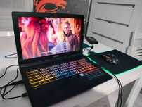 Laptop do Gier, Bateria 3h, 2 dyski, 16gb ram, RGB