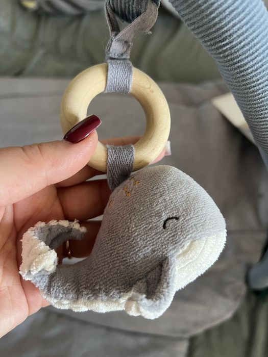 Килим для малюка в формі ракушки