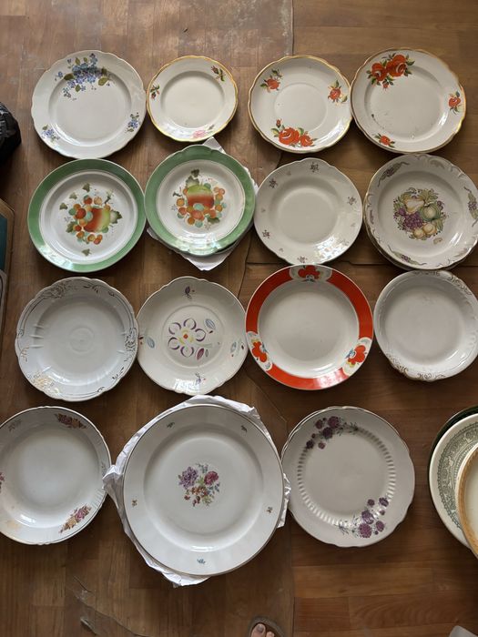 Блюда тарілки селедочниці посуд салатник сервіз ссср сервиз