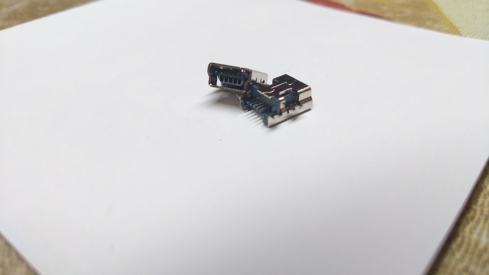 Mini USB разъём 6шт.