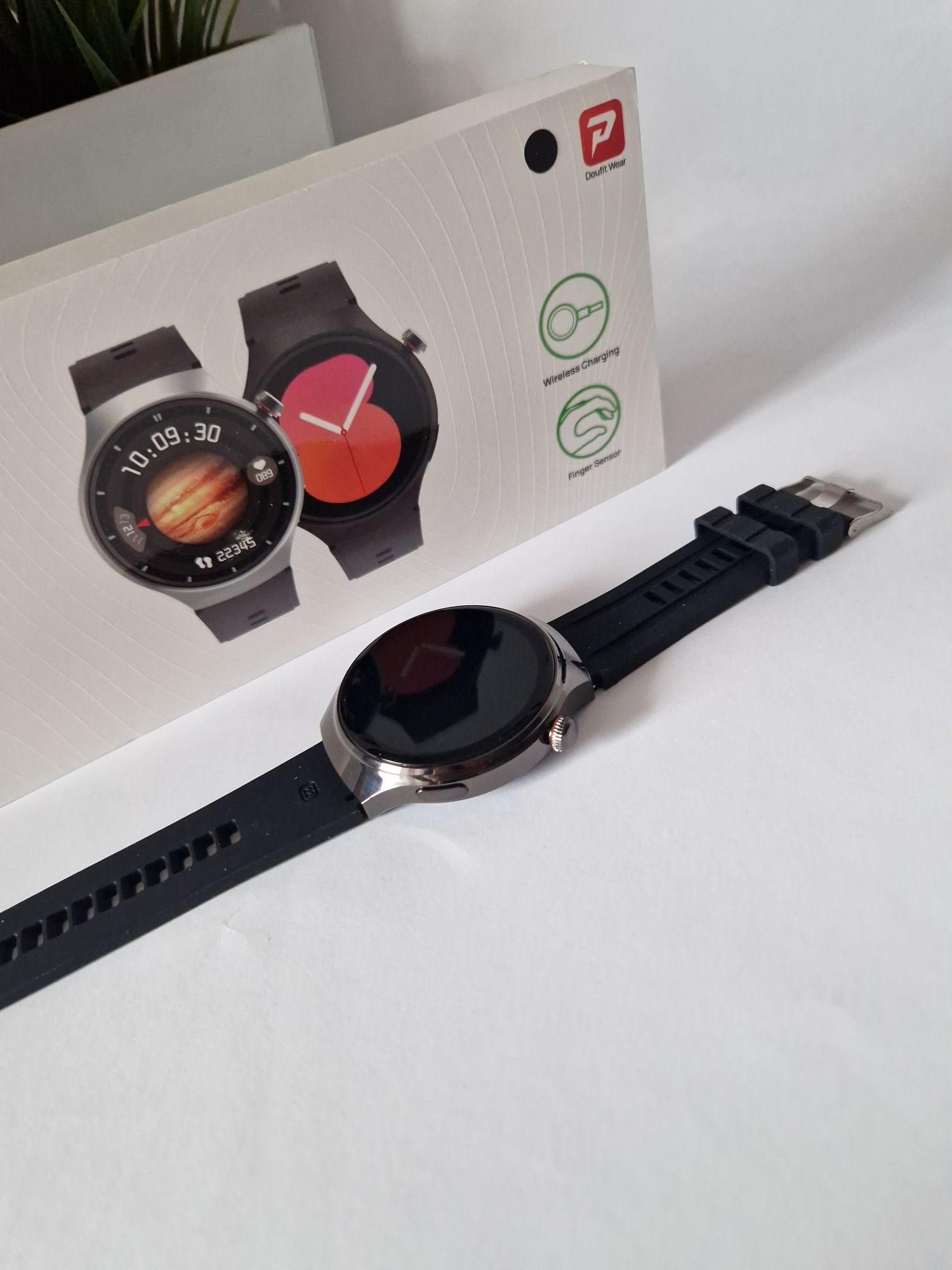 Watch gt4, pełny komplet smartwatch