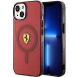 Etui Ferrari Translucent Magsafe Na Iphone 14 - Czerwone
