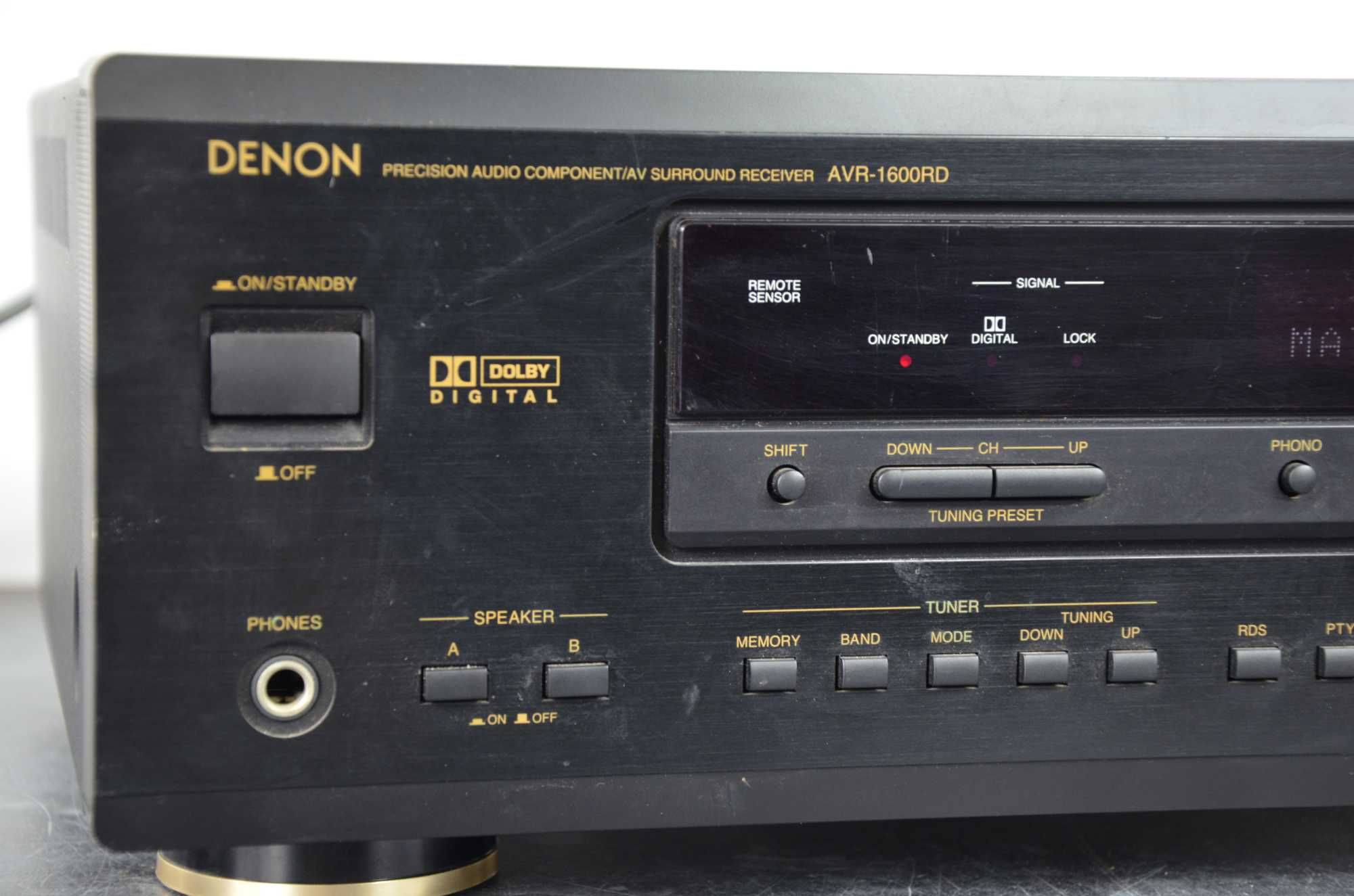 AMPLITUNER DENON AVR-1600 RD Pilot  okazja Oryginał