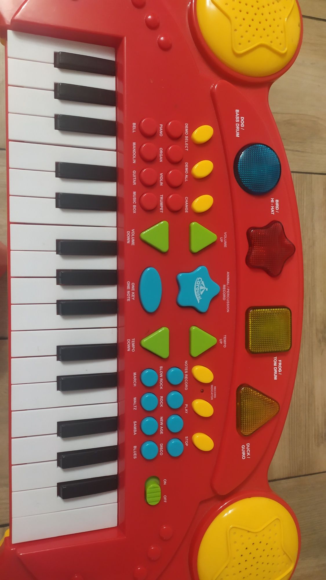 Pianino pianinko z krzesełkiem ( odkręcane nogi )