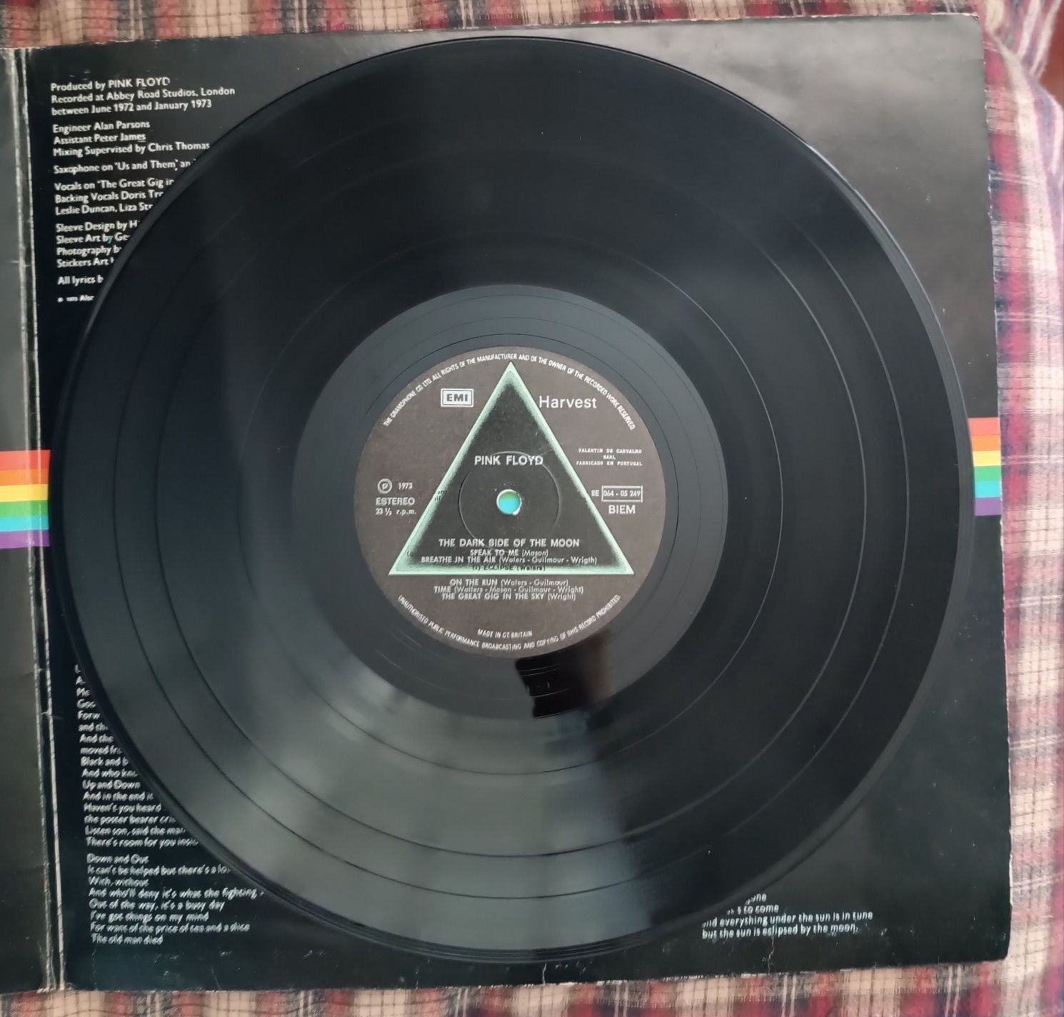 Vinil Dark Side Of The Moon Pink floyd