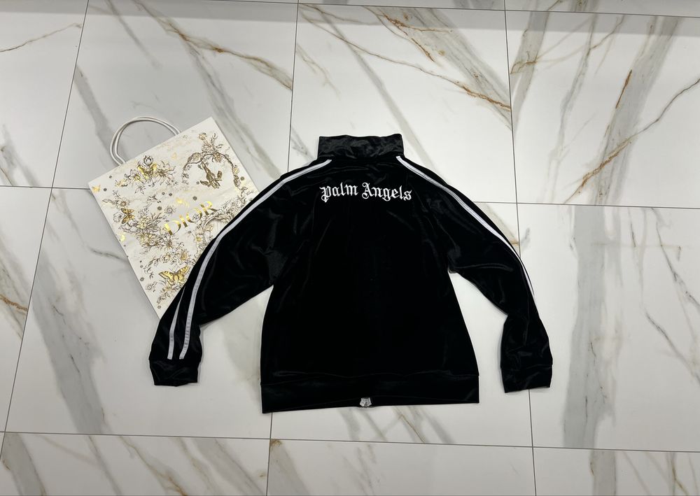 Palm Angels welurowa bluza L