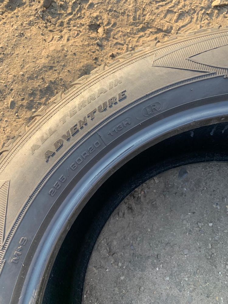 Шини 255/60 R20 Goodyear 2021року, 7,9мм